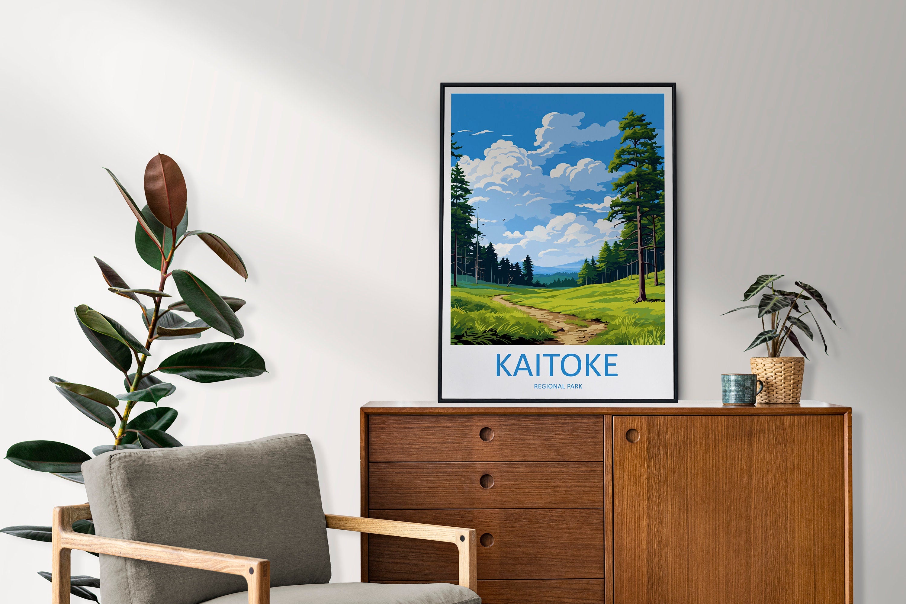 Kaitoke Regional Park Travel Print