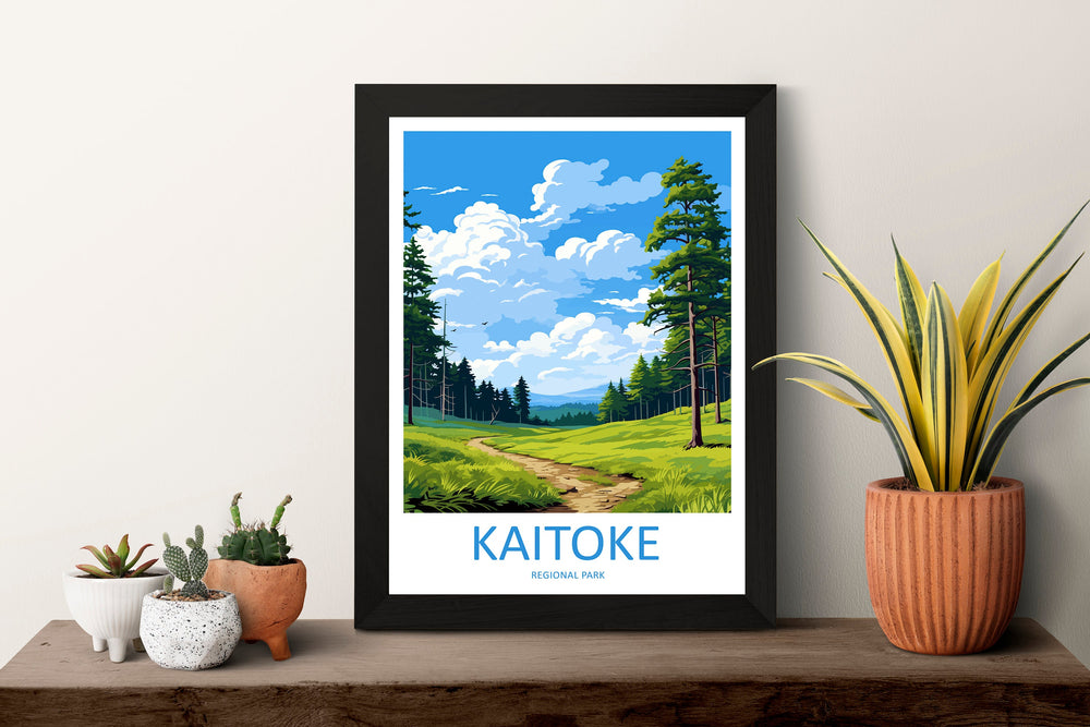 Kaitoke Regional Park Travel Print Wall Art Kaitoke Regional Park Wall Hanging Home Décor Kaitoke Regional Park Gift Art Lovers New Zealand