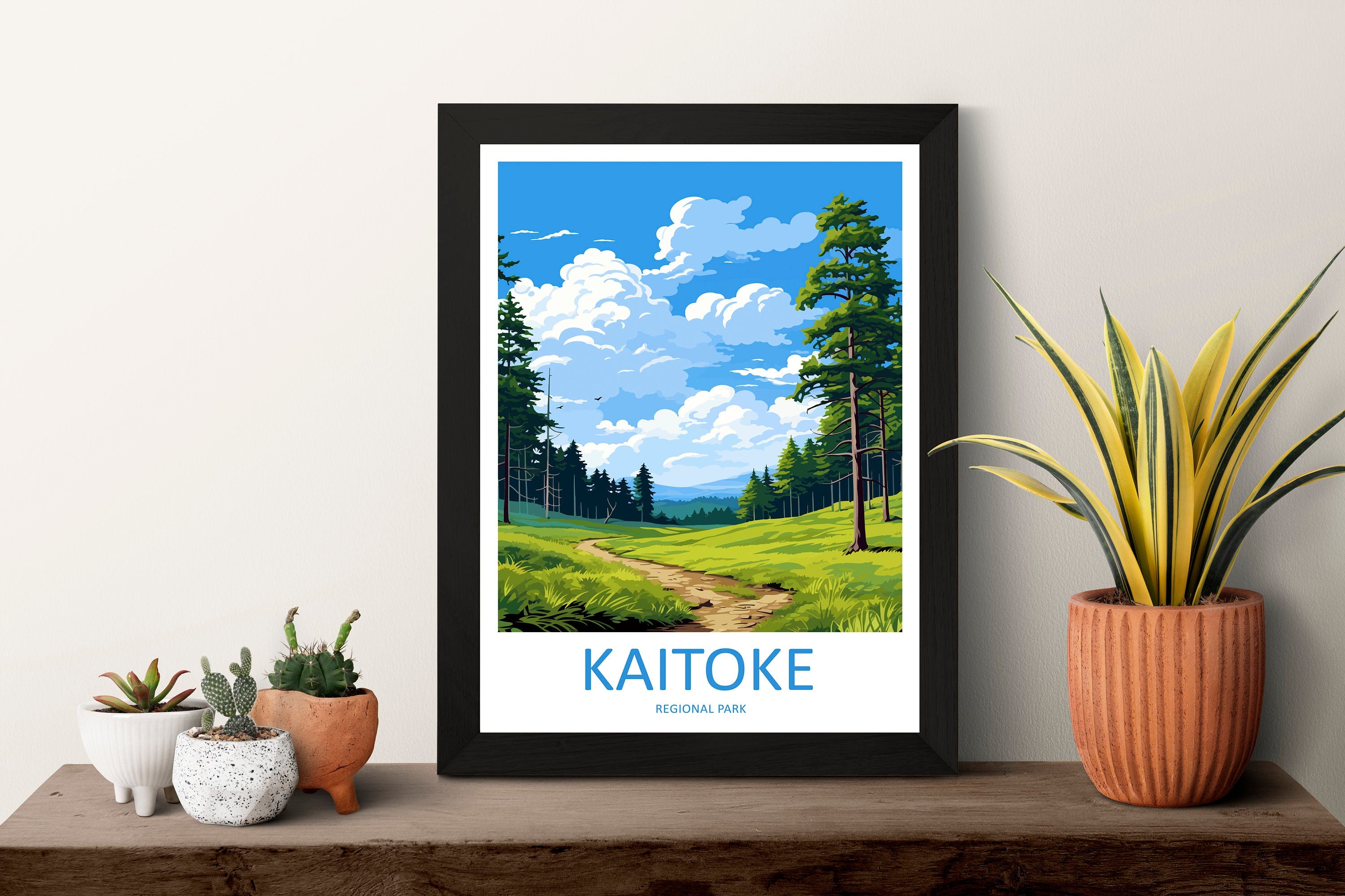 Kaitoke Regional Park Travel Print