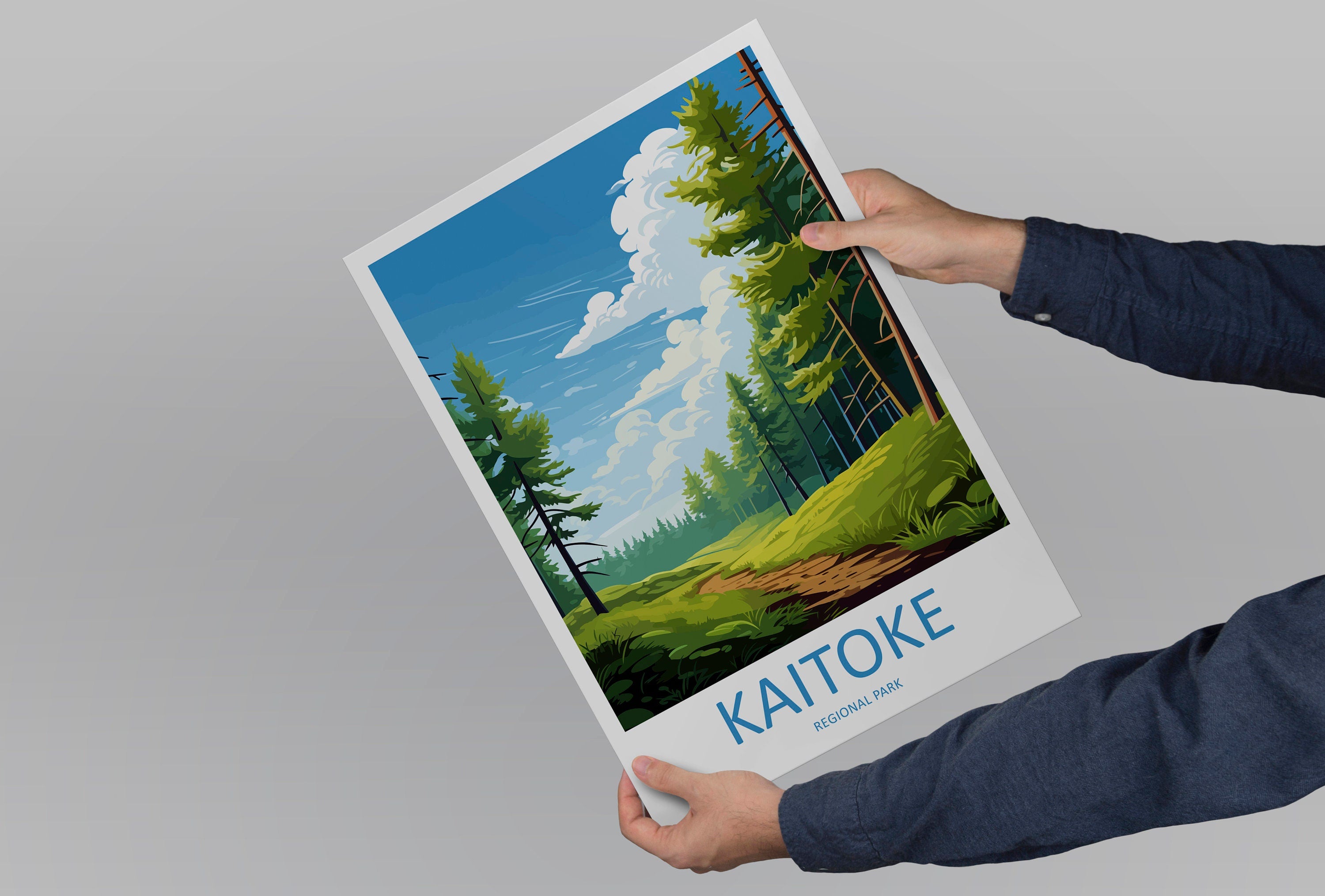 Kaitoke Regional Park Travel Print