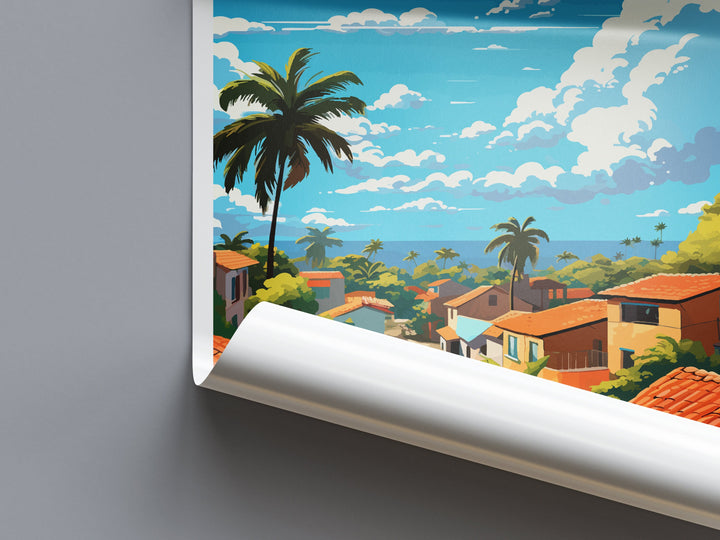 Tamarindo Travel Print Wall Art Tamarindo Wall Hanging Home Décor Tamarindo Gift Art Lovers Wall Art Costa Rica Wall Art
