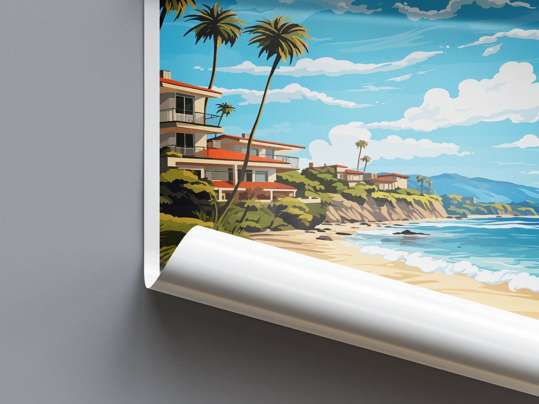 Saint Teresa Travel Print Wall Art Saint Teresa Wall Hanging Home Décor Saint Teresa Gift Art Lovers Wall Art Costa Rica Wall Art