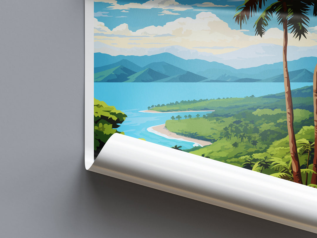 Nicoya Peninsula Travel Print Wall Art Nicoya Peninsula Wall Hanging Home Décor Nicoya Peninsula Gift Art Lovers Wall Art Costa Rica Art