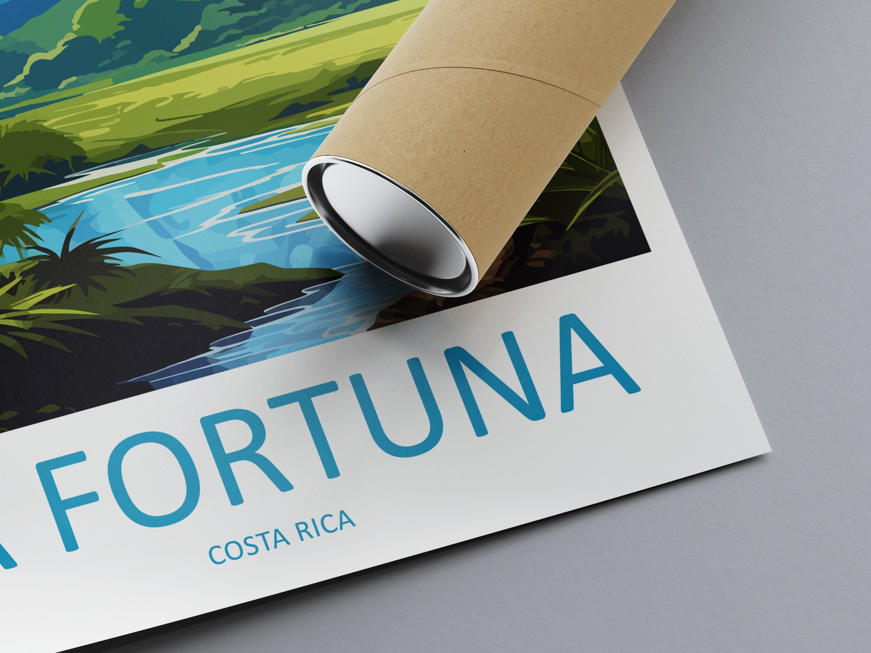 La Fortuna Travel Print