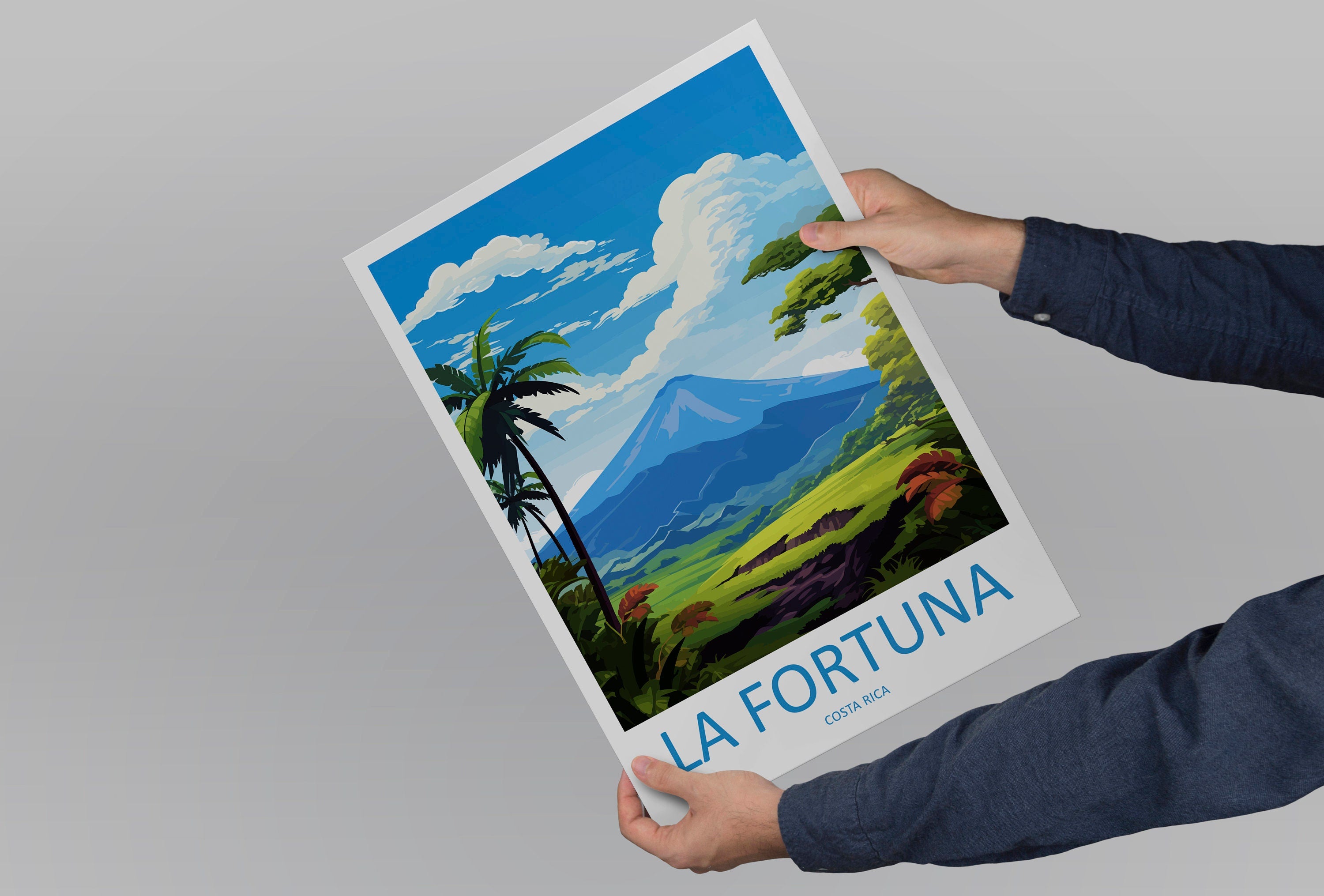 La Fortuna Travel Print