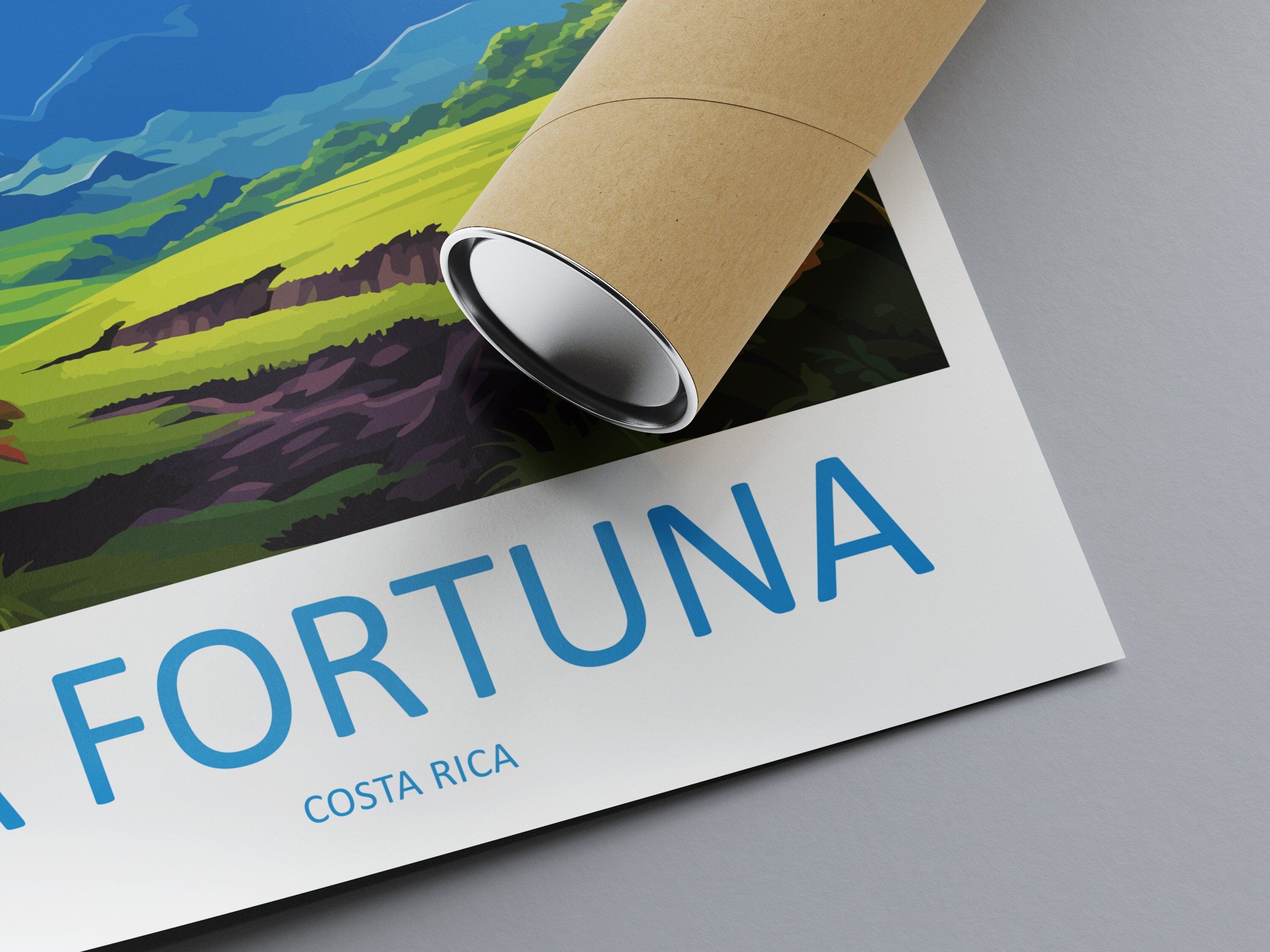 La Fortuna Travel Print