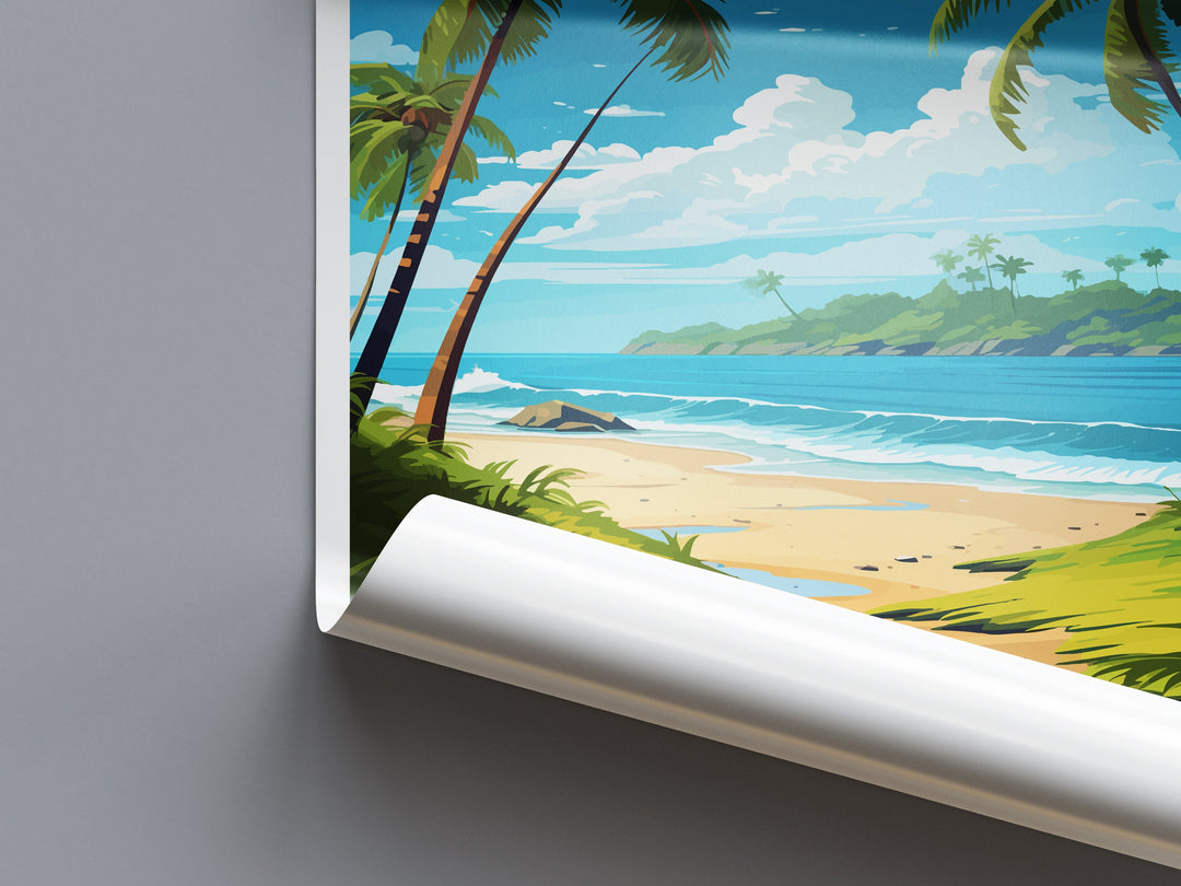 Drake Bay Travel Print Wall Art Drake Bay Wall Hanging Home Décor Drake Bay Gift Art Lovers Wall Art Costa Rica Art Wall Art Gift
