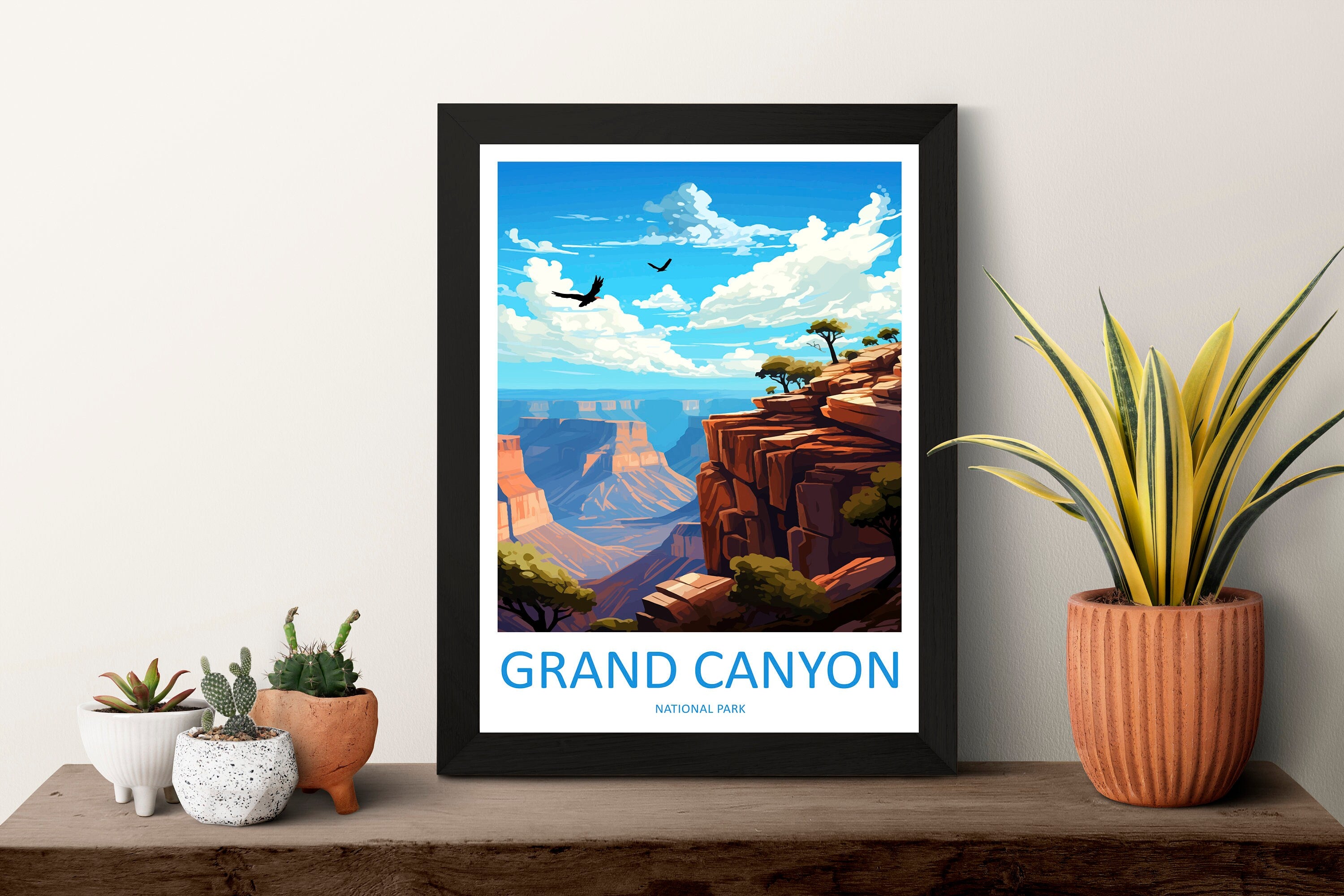 Grand Canyon National Park Travel Print