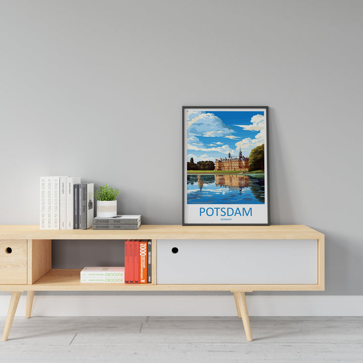 Potsdam Travel Print Wall Art Potsdam Wall Hanging Home Decor Potsdam Gift Art Lovers Wall Art Print Art Potsdam Germany