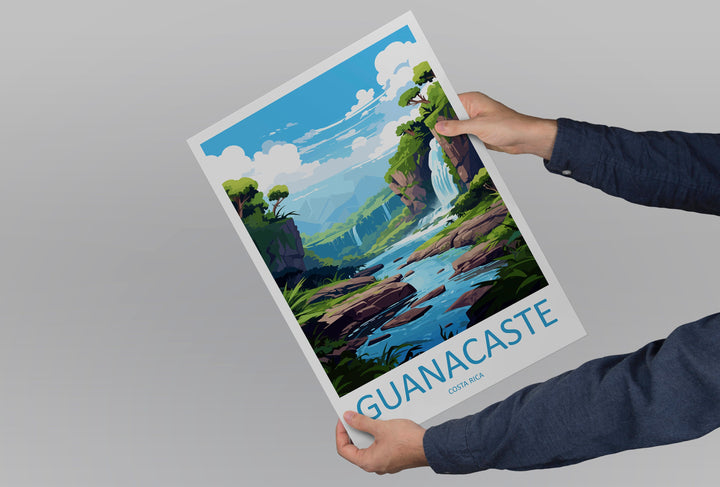 Guanacaste Travel Print Wall Art Guanacaste Wall Hanging Home Décor Guanacaste Gift Art Lovers Wall Art Costa Rica Art Wall Art Gift