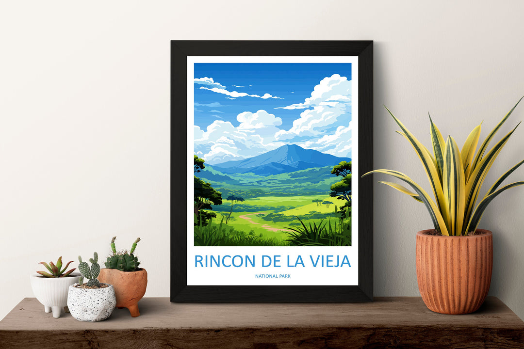 Rincon De La Vieja National Park Travel Print Wall Art Rincon De La Vieja Wall Hanging Home Décor Rincon De La Vieja Gift Art Lovers