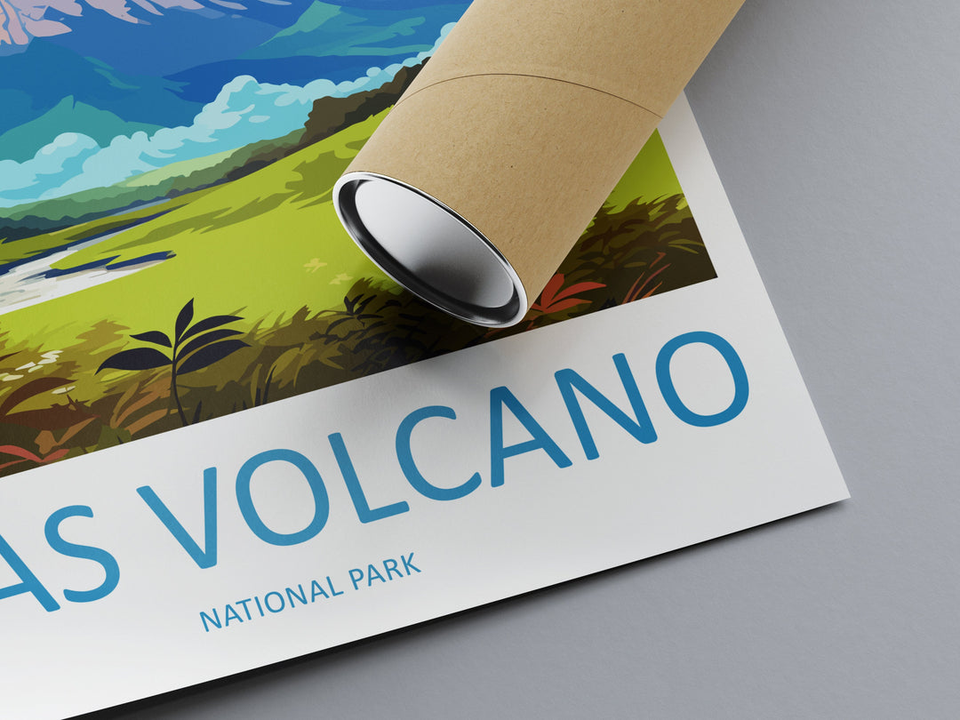 Poas Volcano National Park Travel Print Wall Art Poas Volcano National Park Wall Hanging Home Décor Poas Volcano Park Gift Art Lovers
