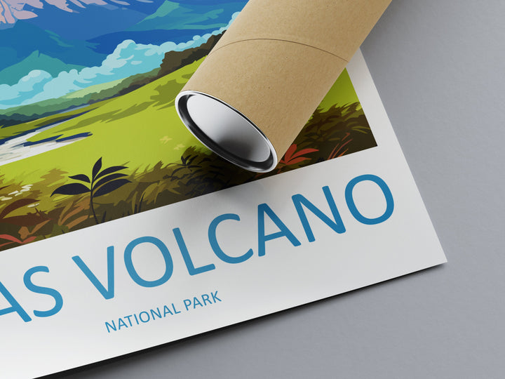 Poas Volcano National Park Travel Print Wall Art Poas Volcano National Park Wall Hanging Home Décor Poas Volcano Park Gift Art Lovers