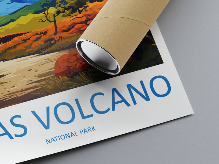 Poas Volcano National Park Travel Print Wall Art Poas Volcano National Park Wall Hanging Home Décor Poas Volcano Park Gift Art Lovers