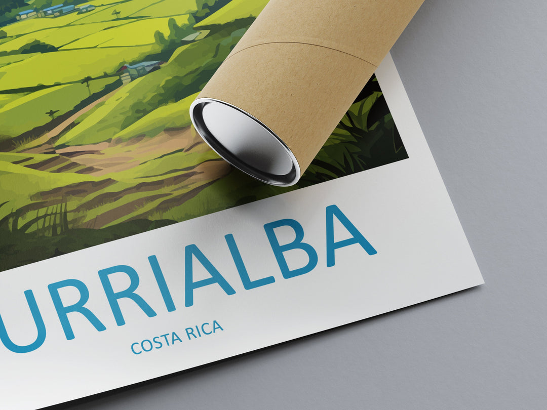 Turrialba Travel Print Wall Art Turrialba Wall Hanging Home Décor Turrialba Gift Art Lovers Costa Rica Wall Art