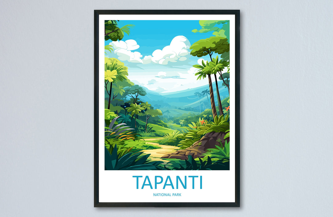 Tapanti National Park Travel Print Wall Art Tapanti National Park Wall Hanging Home Décor Tapanti National Park Gift Art Lovers Costa Rica