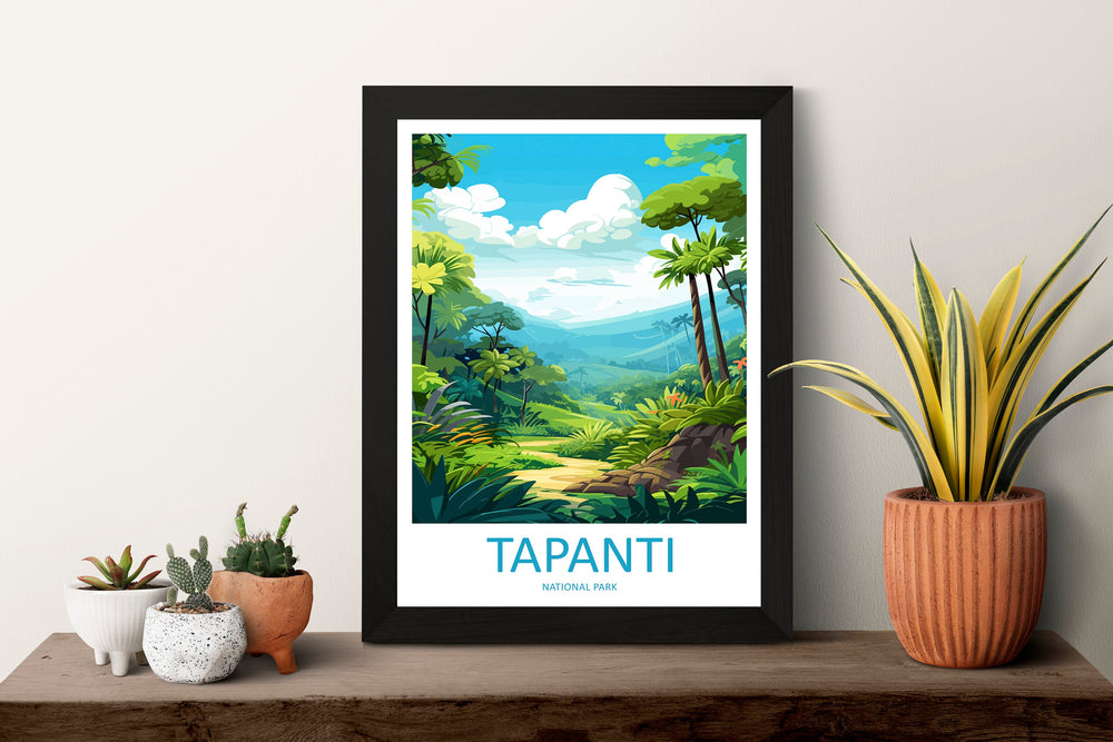 Tapanti National Park Travel Print Wall Art Tapanti National Park Wall Hanging Home Décor Tapanti National Park Gift Art Lovers Costa Rica