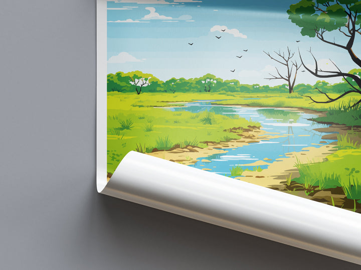 Palo Verde National Park Travel Print Wall Art Palo Verde National Park Wall Hanging Home Décor Palo Verde National Park Gift Art Costa Rica