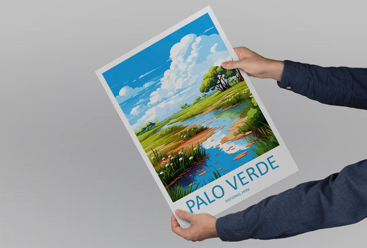 Palo Verde National Park Travel Print Wall Art Palo Verde National Park Wall Hanging Home Décor Palo Verde National Park Gift Art Costa Rica