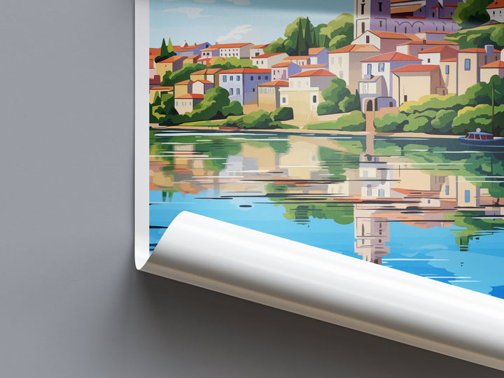 Tomar Travel Print Wall Art Tomar Wall Hanging Home Décor Tomar Gift Art Lovers Portugal Art Lover Gift Tomar Wall Décor