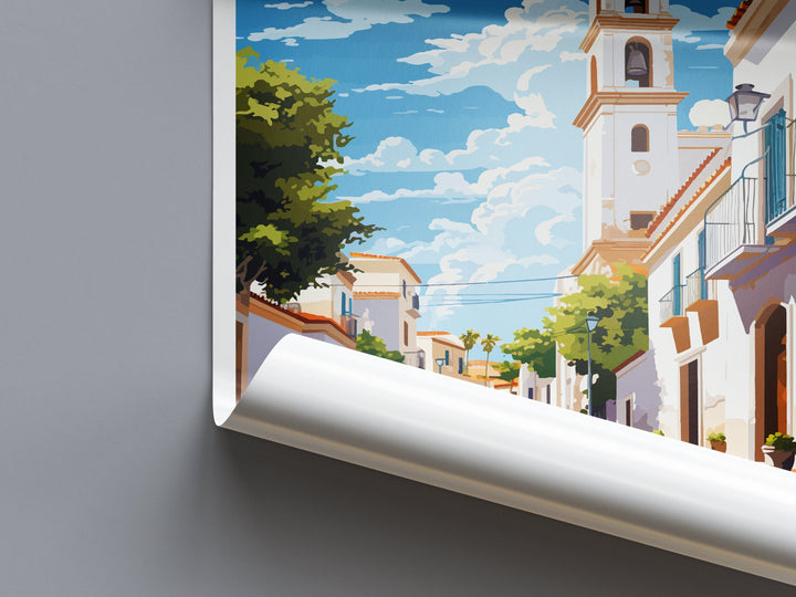 Tavira Travel Print Wall Art Tavira Wall Hanging Home Décor Tavira Gift Art Lovers Portugal Art Lover Gift Tavira Wall Décor