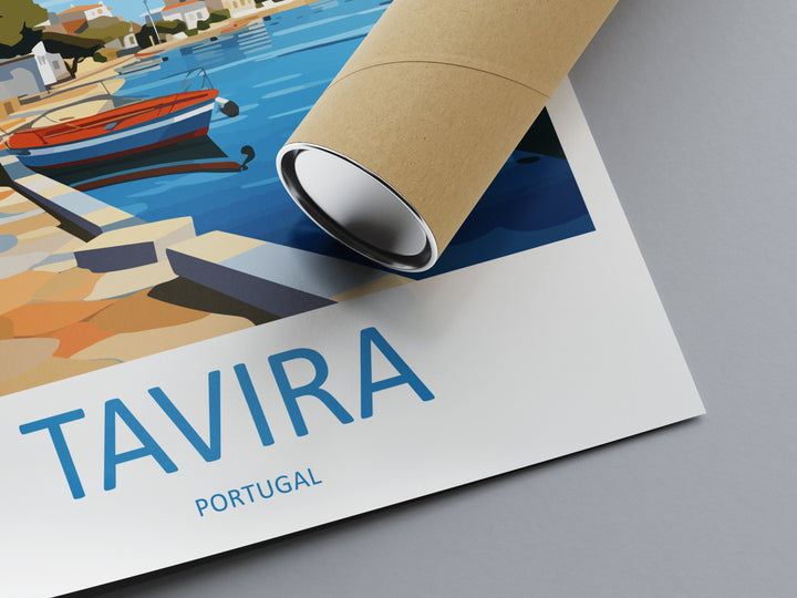 Tavira Travel Print Wall Art Tavira Wall Hanging Home Décor Tavira Gift Art Lovers Portugal Art Lover Gift Tavira Wall Décor