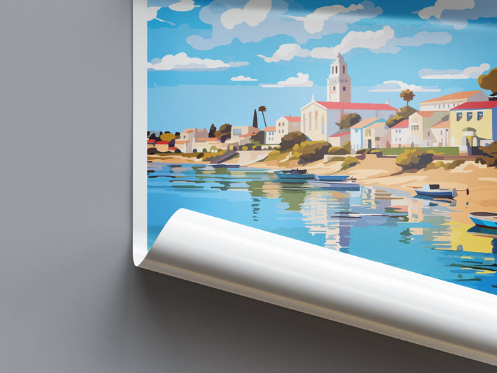 Tavira Travel Print Wall Art Tavira Wall Hanging Home Décor Tavira Gift Art Lovers Portugal Art Lover Gift Tavira Wall Décor