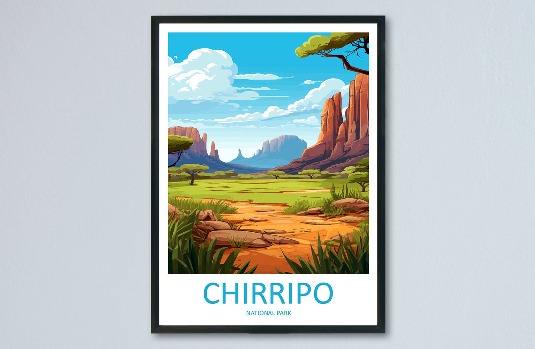 Chirripo National Park Travel Print Wall Art Chirripo Wall Hanging Home Décor Chirripo National Park Gift Art Costa Rica