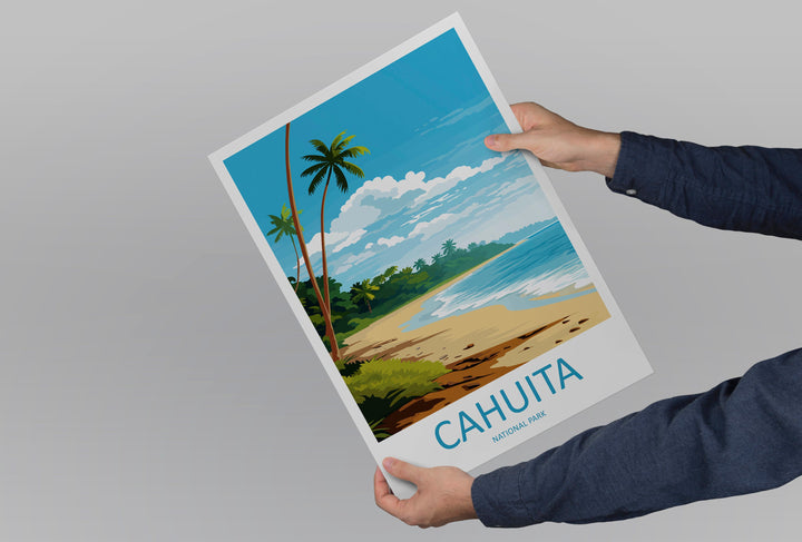 Cahuita National Park Travel Print Wall Art Cahuita Park Wall Hanging Home Décor Cahuita National Park Gift Art Costa Rica