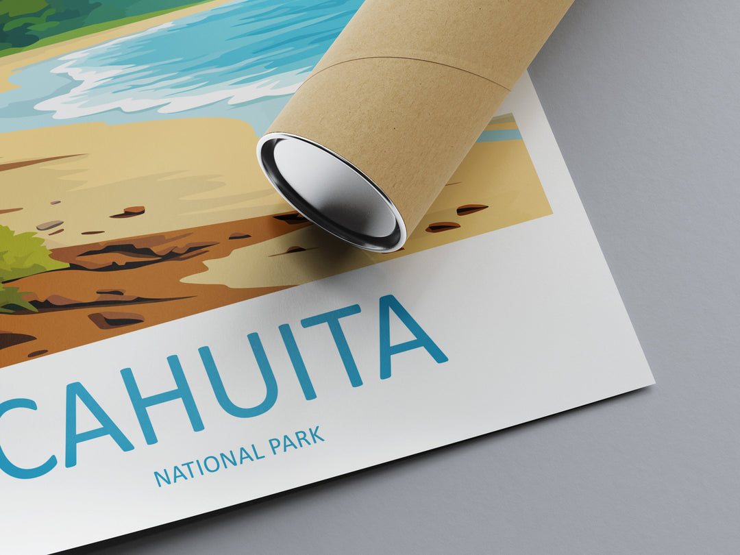 Cahuita National Park Travel Print Wall Art Cahuita Park Wall Hanging Home Décor Cahuita National Park Gift Art Costa Rica