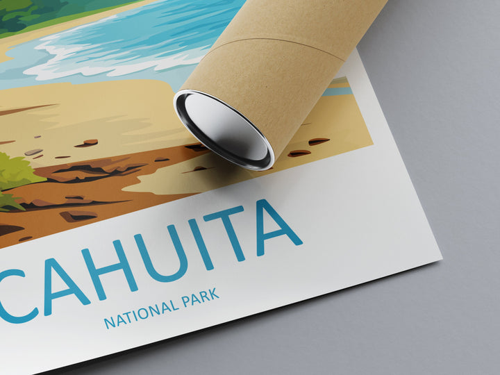 Cahuita National Park Travel Print Wall Art Cahuita Park Wall Hanging Home Décor Cahuita National Park Gift Art Costa Rica