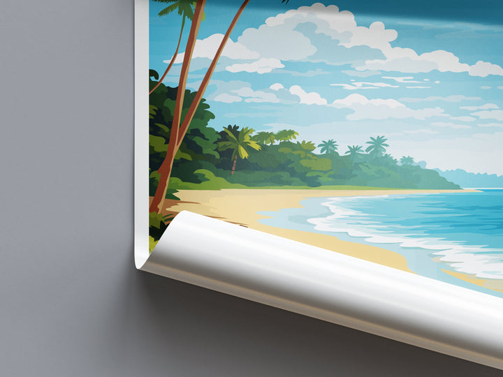 Cahuita National Park Travel Print Wall Art Cahuita Park Wall Hanging Home Décor Cahuita National Park Gift Art Costa Rica