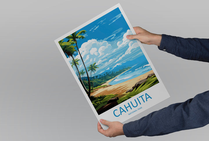 Cahuita National Park Travel Print Wall Art Cahuita Park Wall Hanging Home Décor Cahuita National Park Gift Art Costa Rica