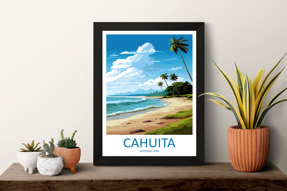 Cahuita National Park Travel Print Wall Art Cahuita Park Wall Hanging Home Décor Cahuita National Park Gift Art Costa Rica