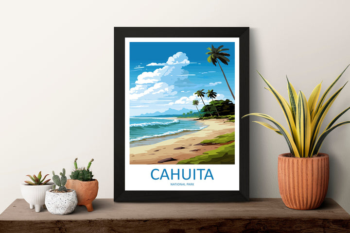 Cahuita National Park Travel Print Wall Art Cahuita Park Wall Hanging Home Décor Cahuita National Park Gift Art Costa Rica
