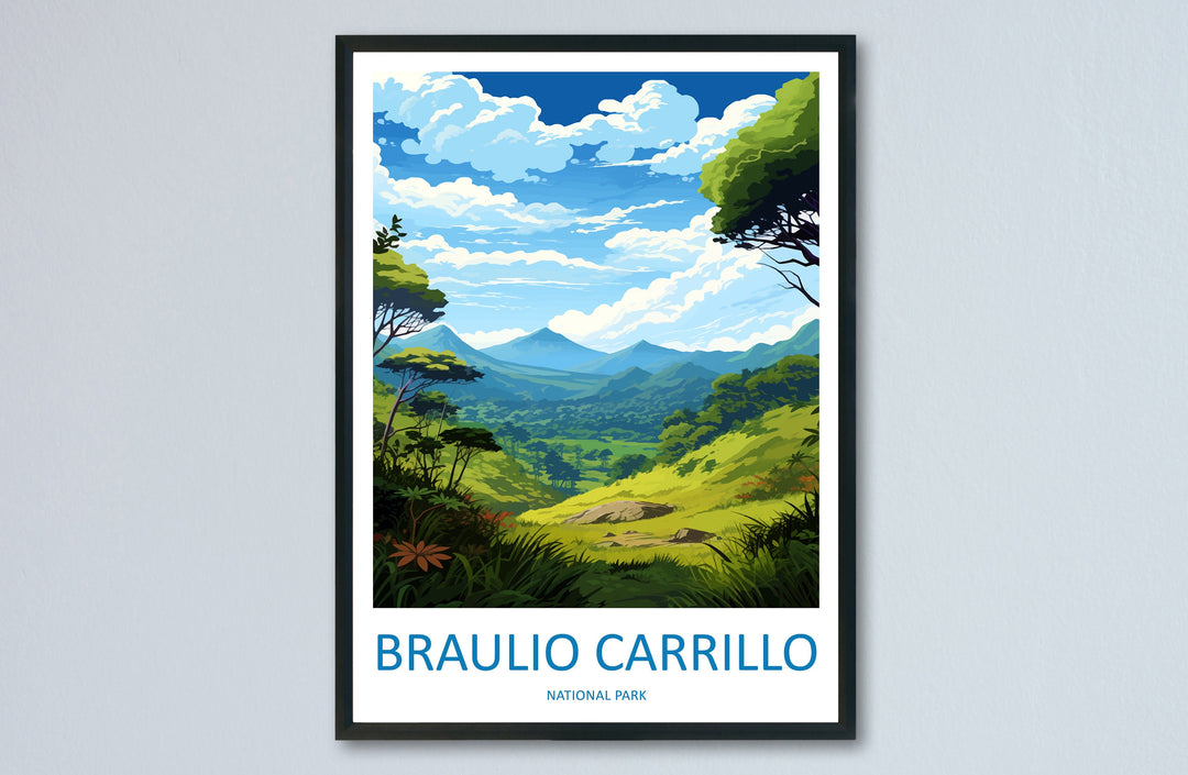 Braulio Carrillo National Park Travel Print Wall Art Braulio Carrillo Wall Hanging Home Décor Braulio National Park Gift Art Costa Rica