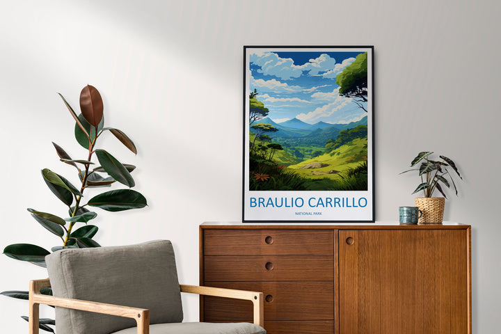 Braulio Carrillo National Park Travel Print Wall Art Braulio Carrillo Wall Hanging Home Décor Braulio National Park Gift Art Costa Rica