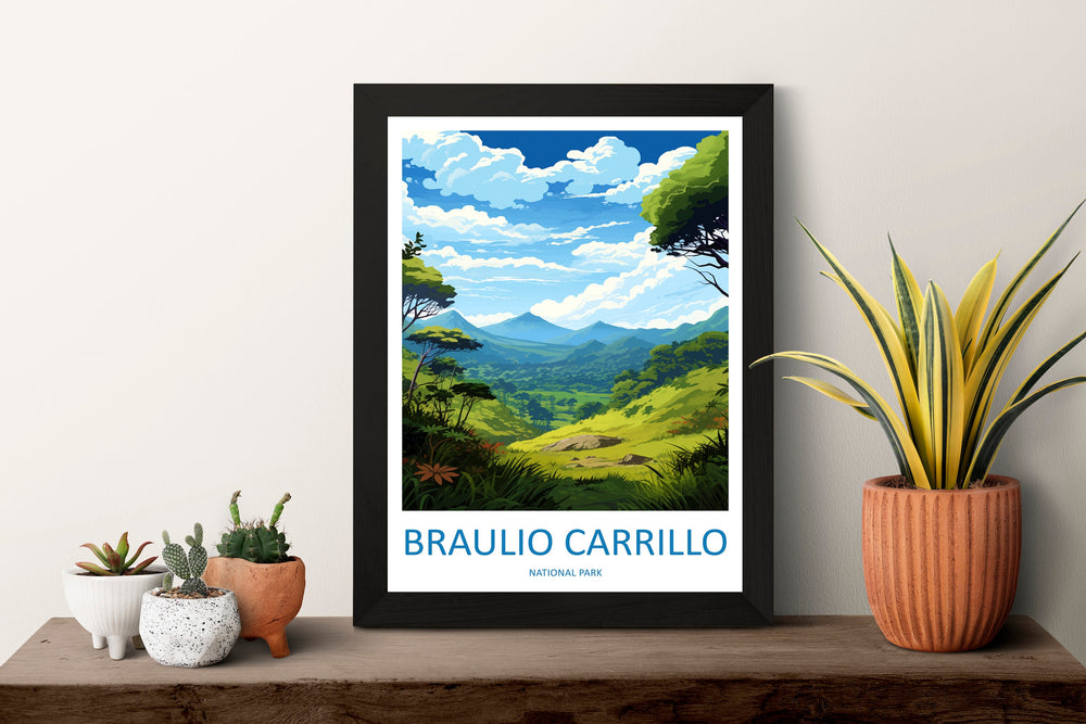 Braulio Carrillo National Park Travel Print Wall Art Braulio Carrillo Wall Hanging Home Décor Braulio National Park Gift Art Costa Rica