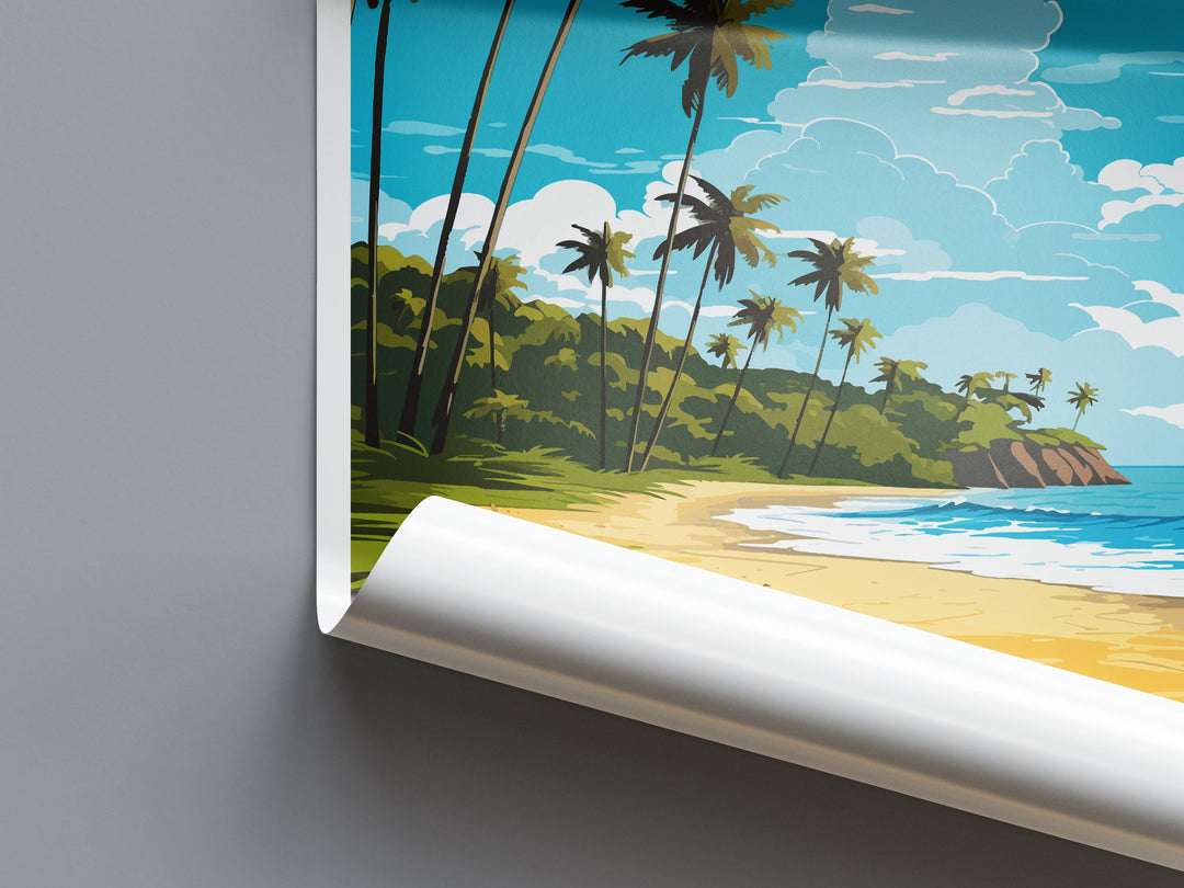 Gandoca-manzanillo Wildlife Refuge Beach Travel Print Wall Art Gandoca-manzanillo Wall Hanging Home Décor Gandoca-manzanillo Art Costa Rica