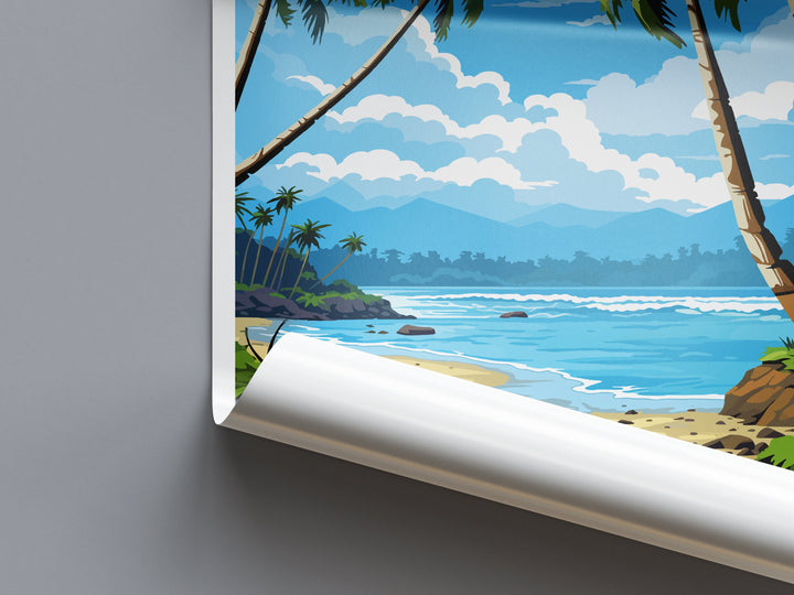 Gandoca-manzanillo Wildlife Refuge Beach Travel Print Wall Art Gandoca-manzanillo Wall Hanging Home Décor Gandoca-manzanillo Art Costa Rica