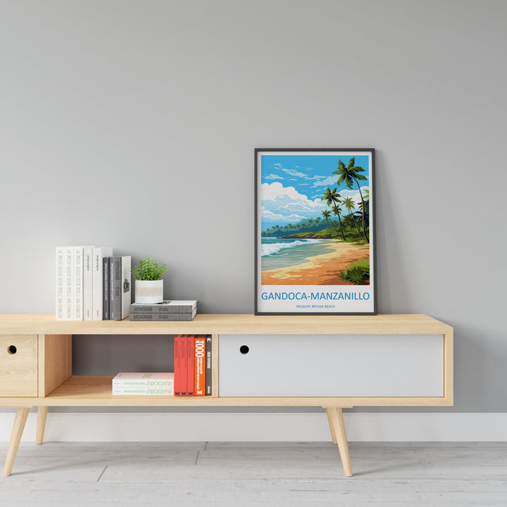 Gandoca-manzanillo Wildlife Refuge Beach Travel Print Wall Art Gandoca-manzanillo Wall Hanging Home Décor Gandoca-manzanillo Art Costa Rica