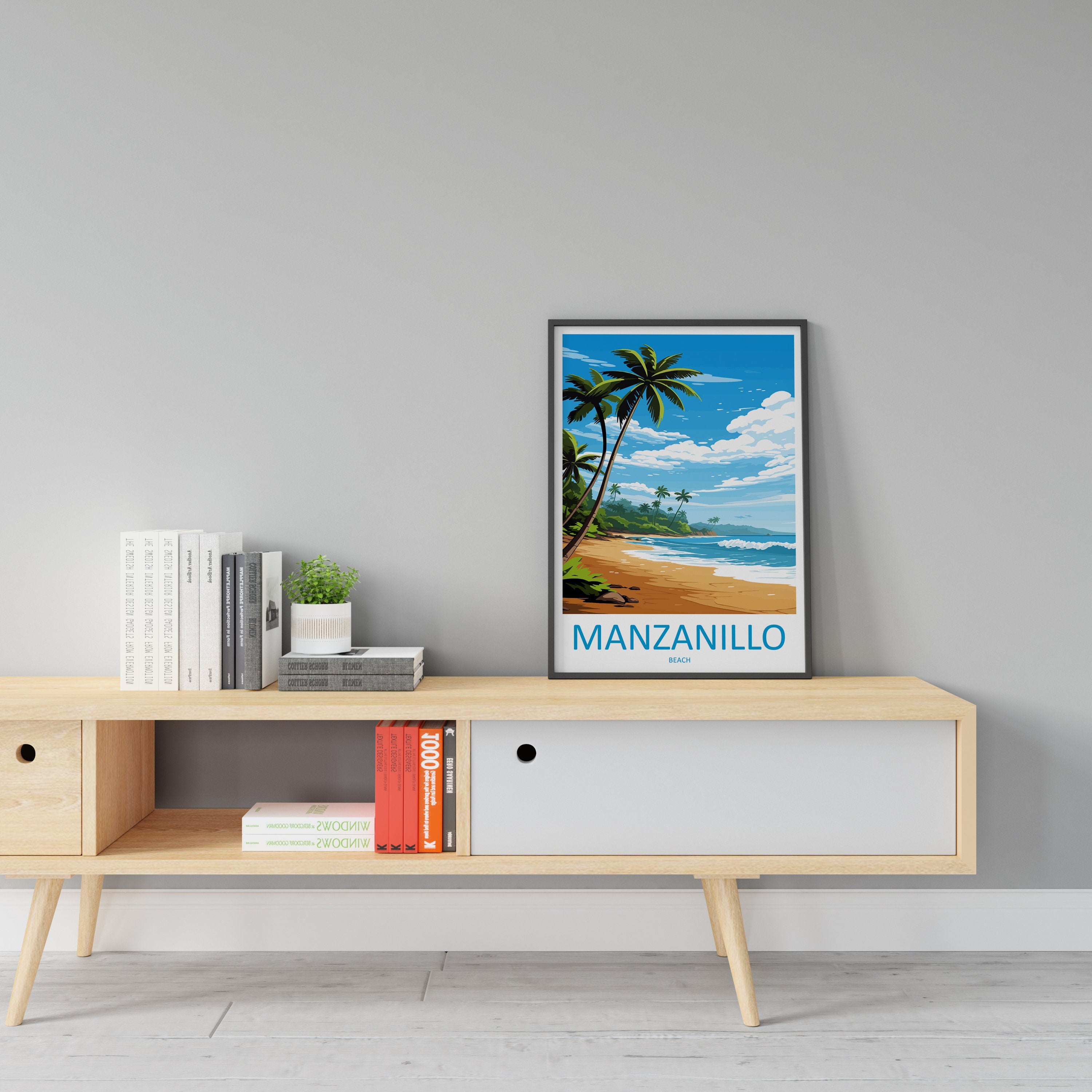 Manuel Antonio Beach Travel Print