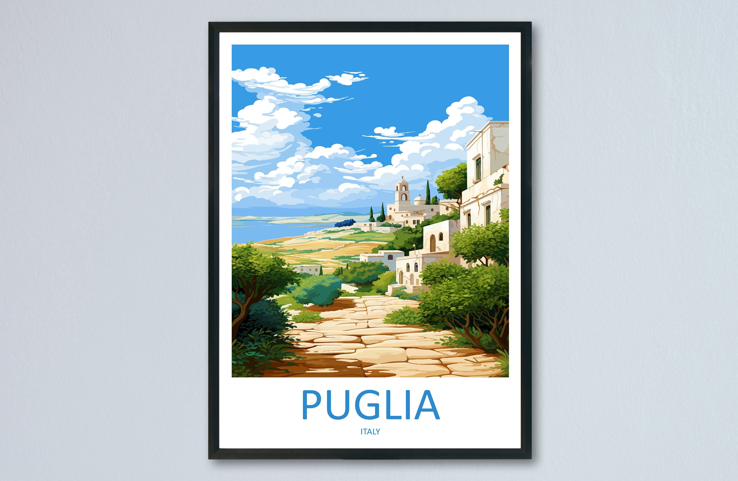 Puglia Travel Print