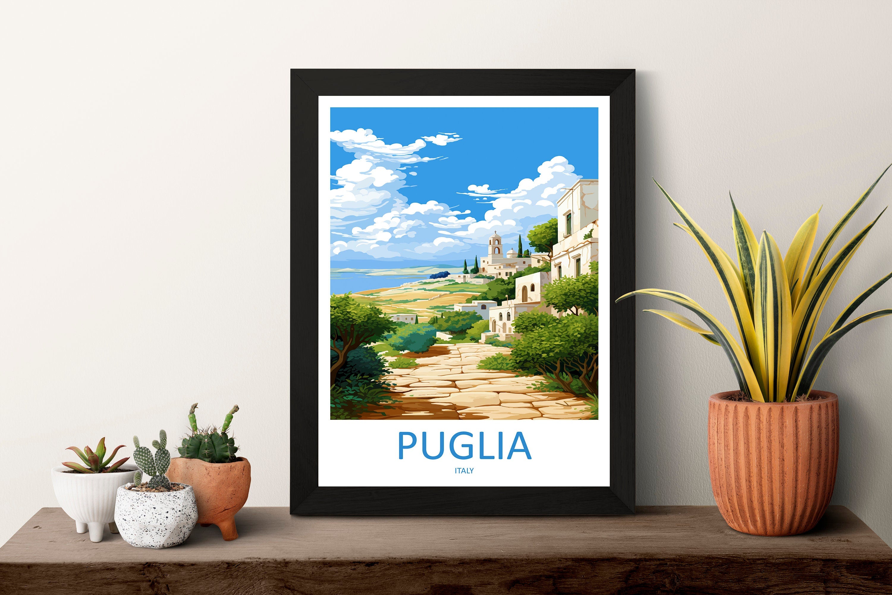 Puglia Travel Print