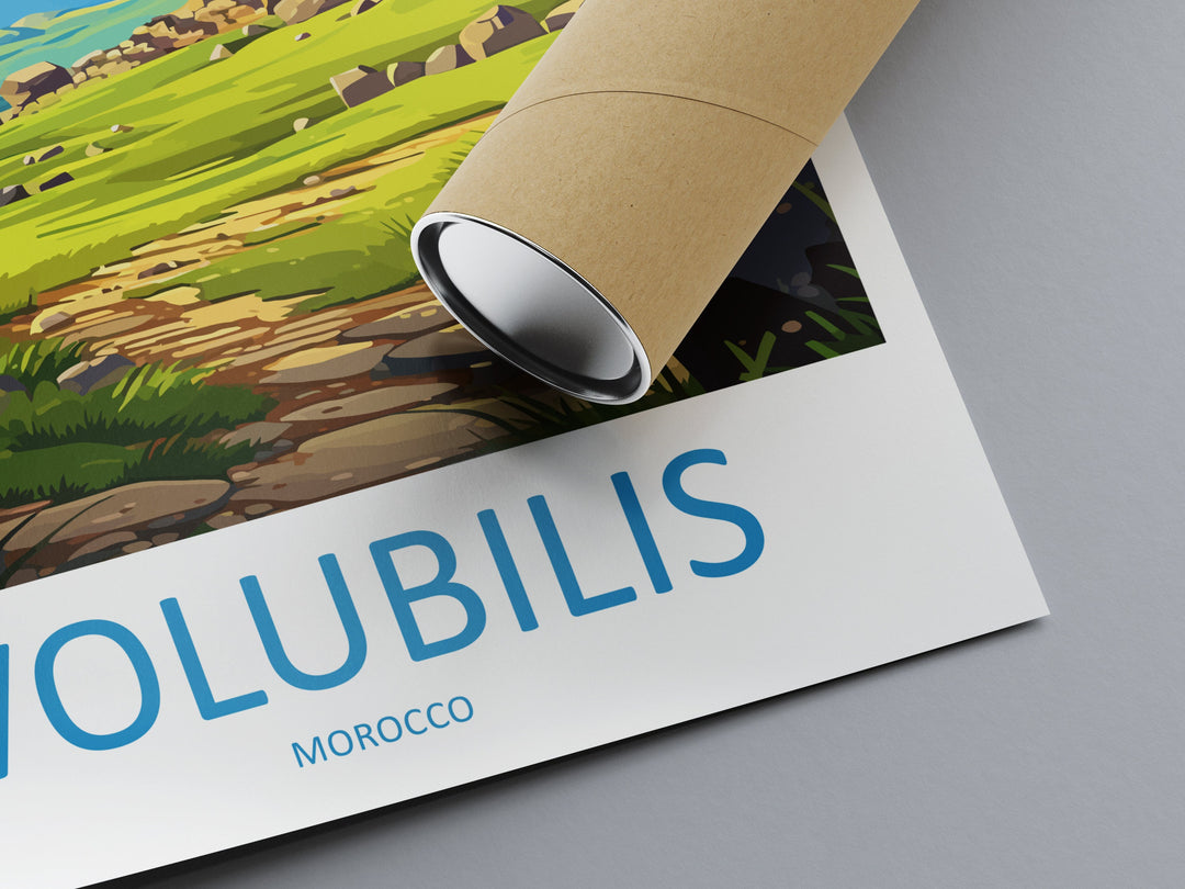 Volubilis Travel Print Wall Art Volubilis Wall Hanging Home Décor Volubilis Gift Art Lovers Morocco Art Lover Gift Wall Art Morocco Decor