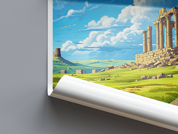 Volubilis Travel Print Wall Art Volubilis Wall Hanging Home Décor Volubilis Gift Art Lovers Morocco Art Lover Gift Wall Art Morocco Decor