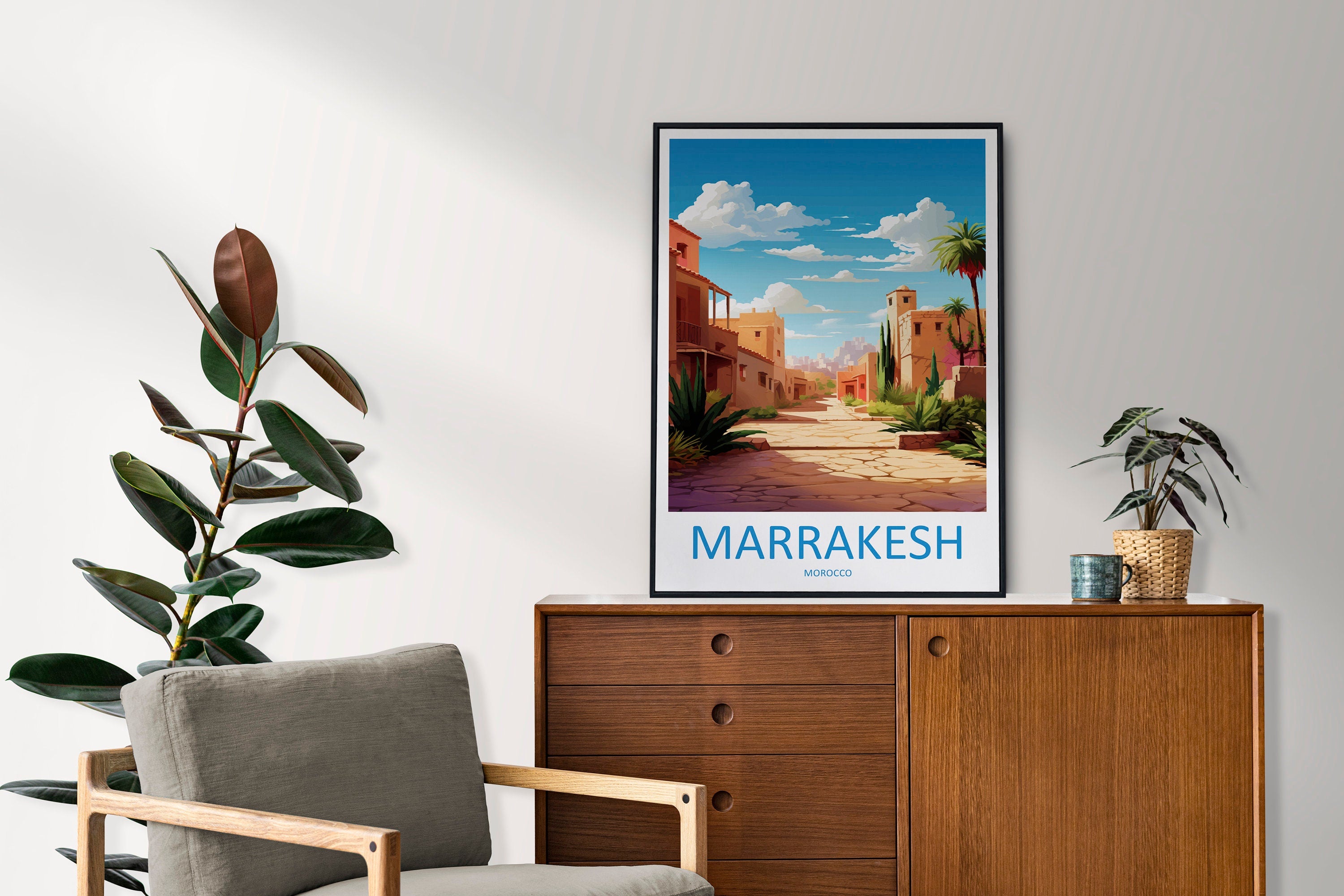 Marrakesh Travel Print