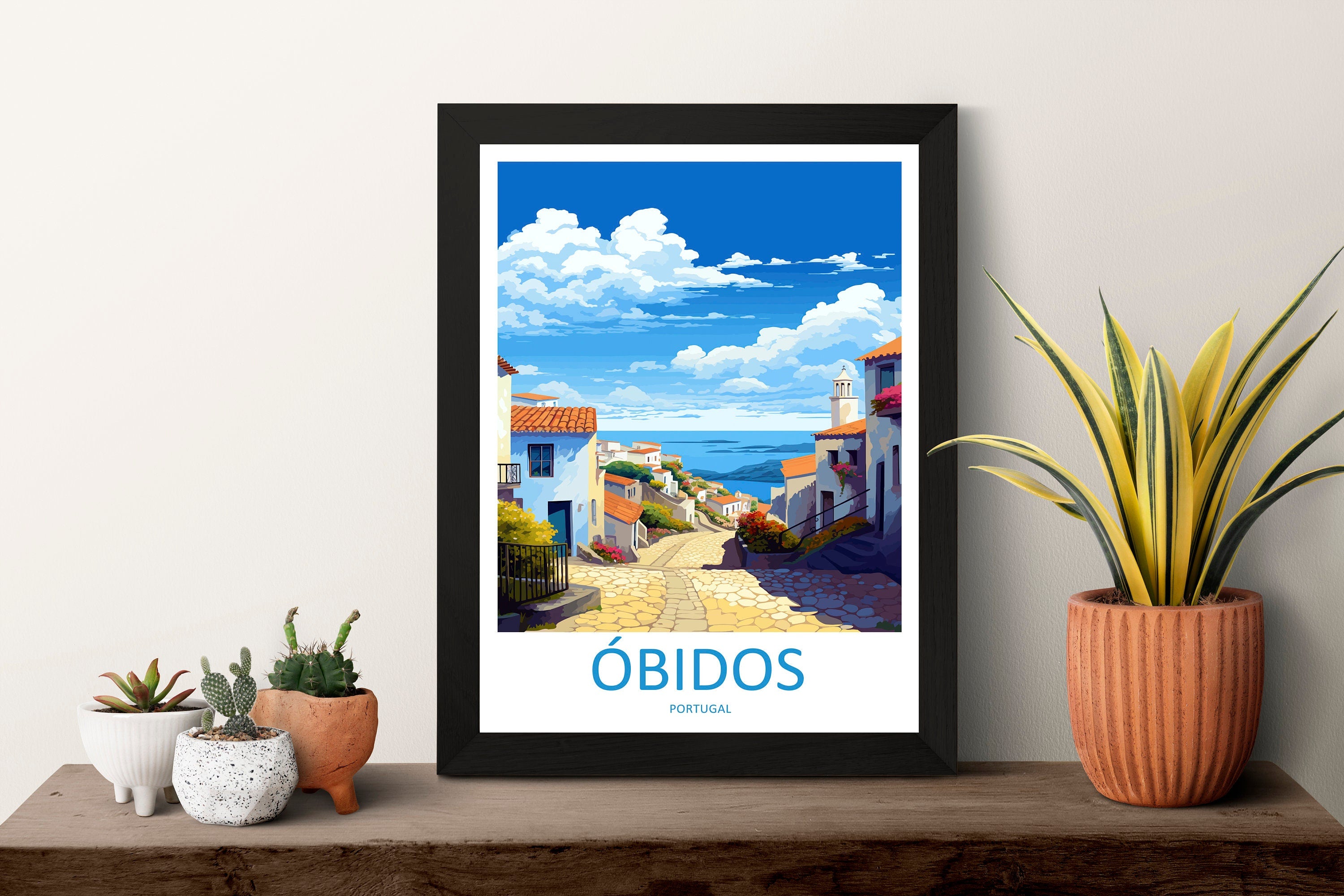 Óbidos Travel Print