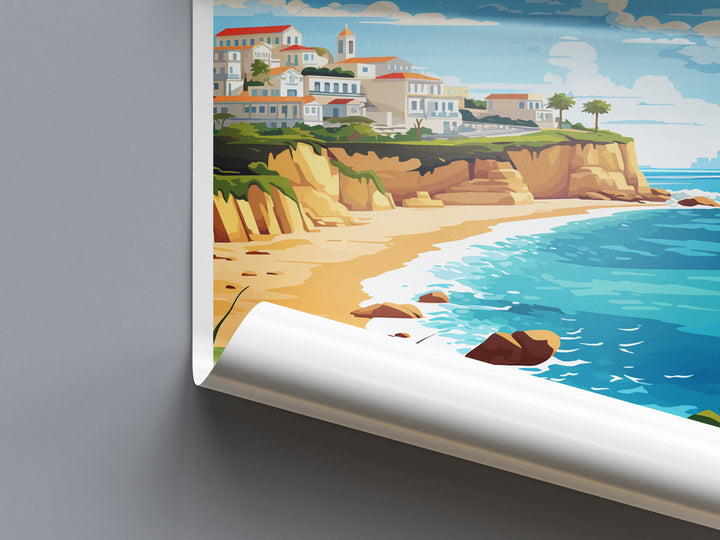 Lagos Travel Print Wall Art Lagos Wall Hanging Home Décor Lagos Gift Art Lovers Portugal Art Lover Gift Lagos Poster