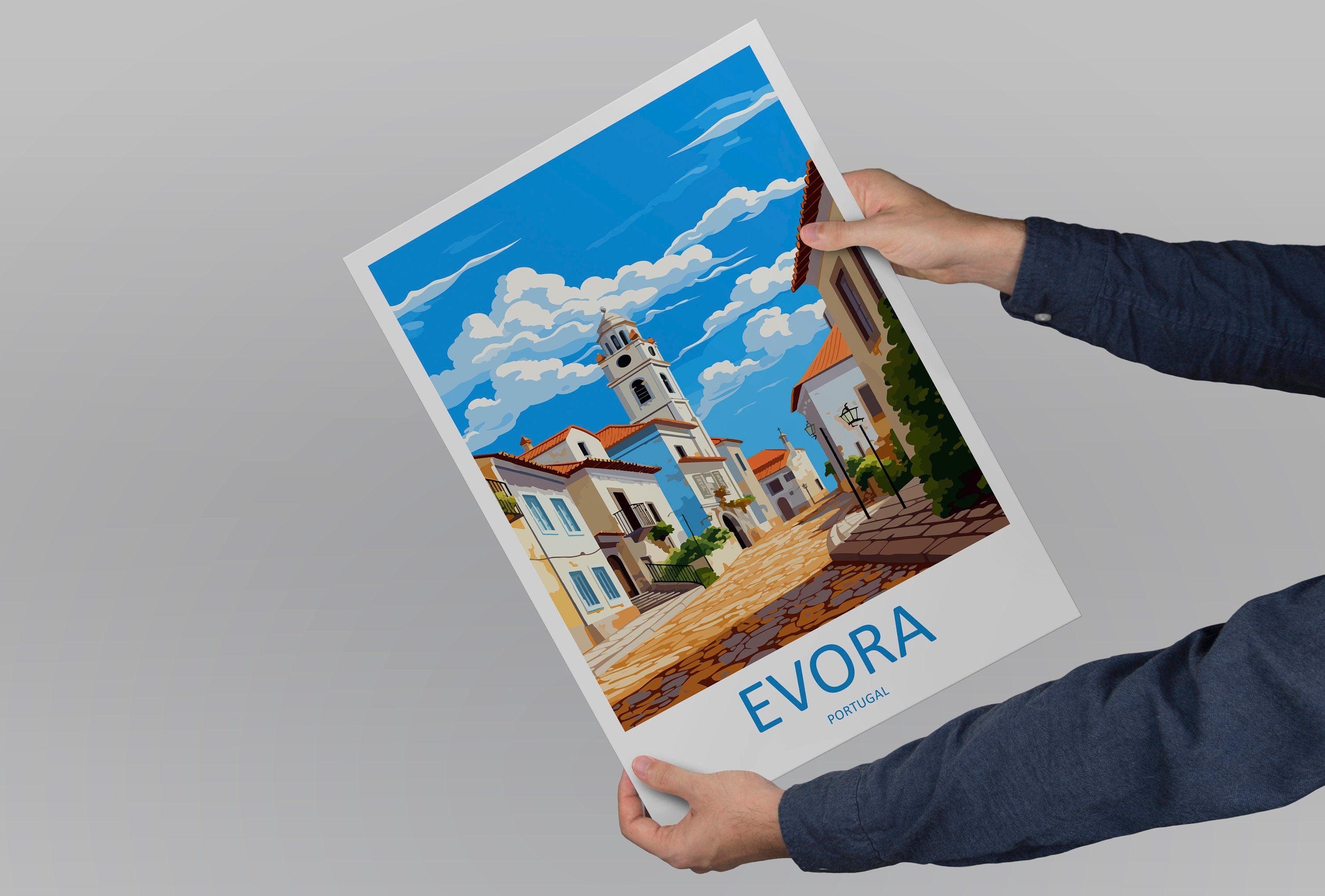 Evora Travel Print